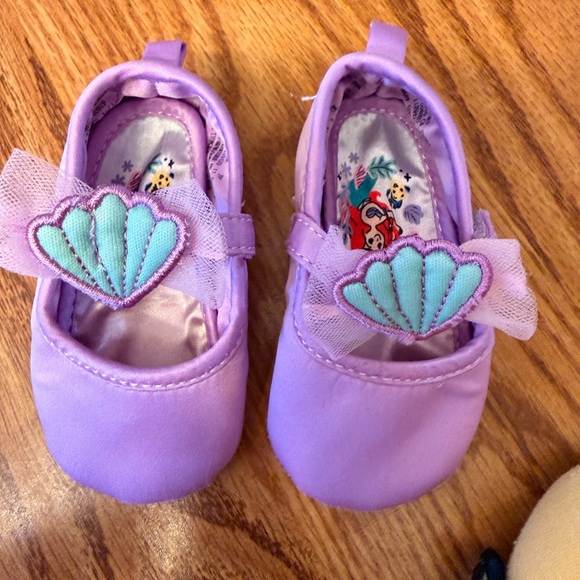 Disney Purple and Cream Kids Slippers - Picture 3 of 5